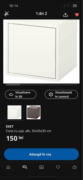 Vanzare etajera /noptiera ikea