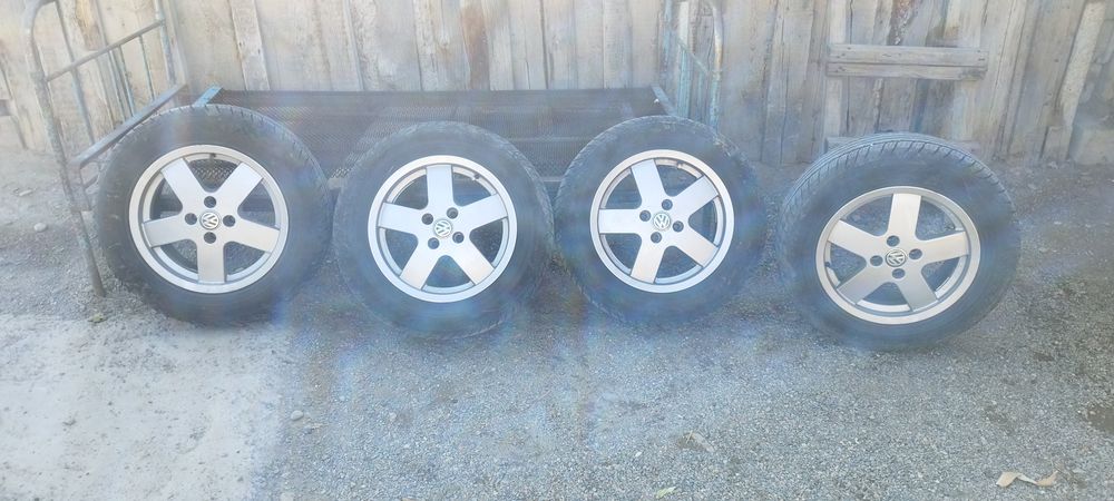 Обмен колёса титанки на колёса штампы Пассат