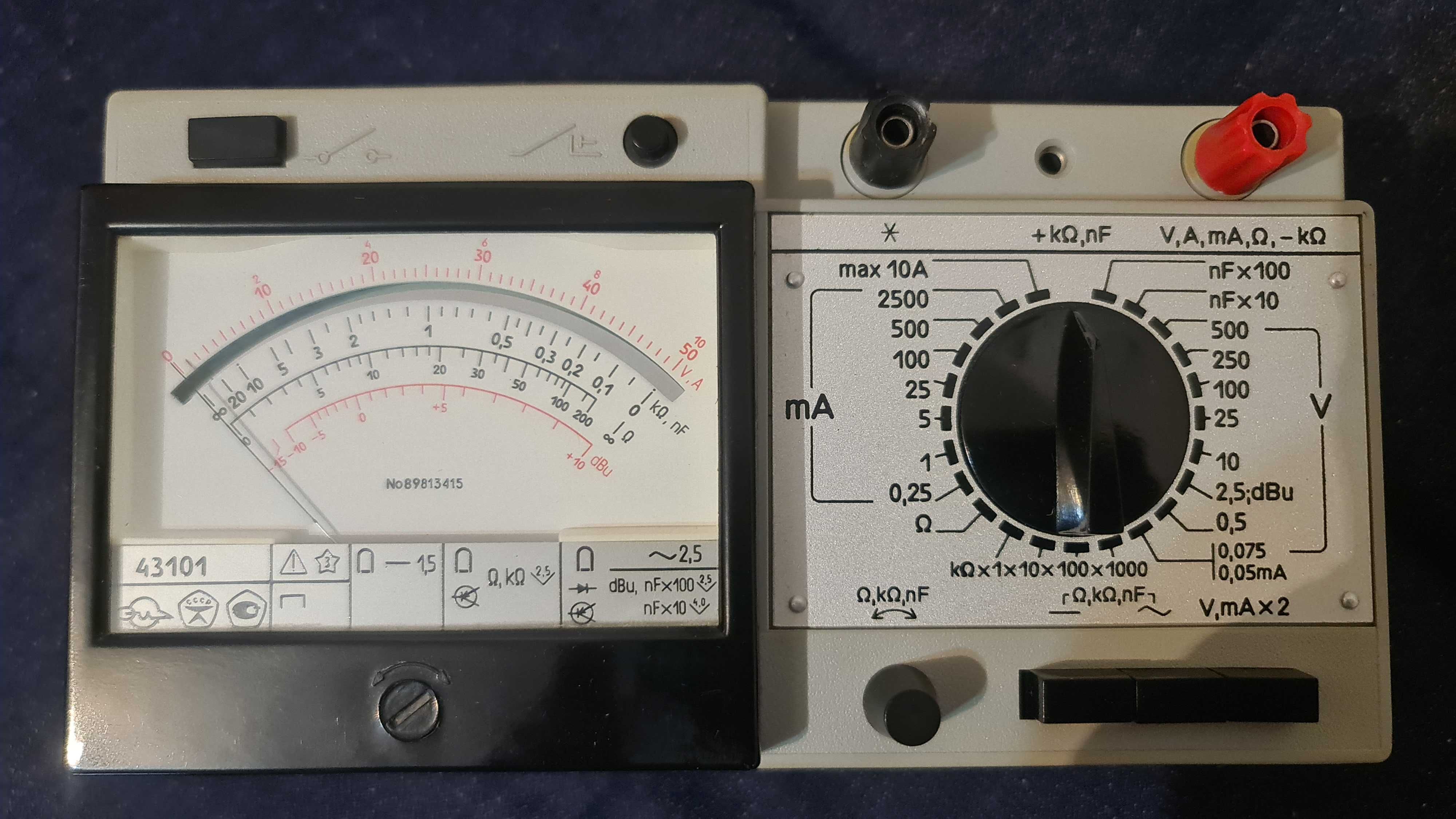 Ампервольтметр (цешка) ц43101