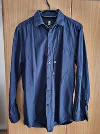 Vand camasa barbateasca bleumarin G-STAR RAW, S/M, stare foarte buna