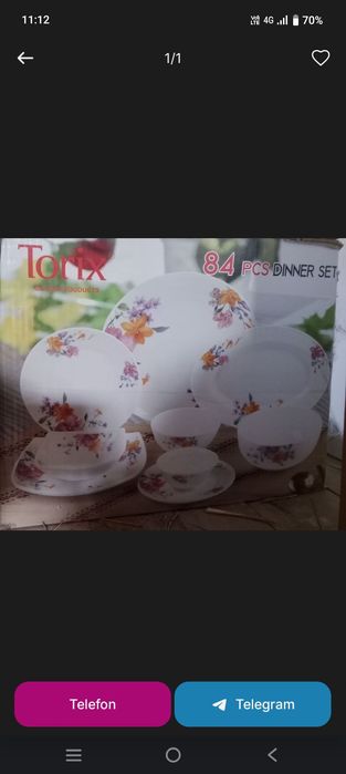 Torix 84 posuda keramika