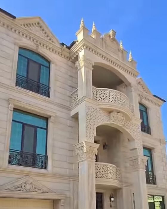 Каспийский  натуральный камень травертин Акташ