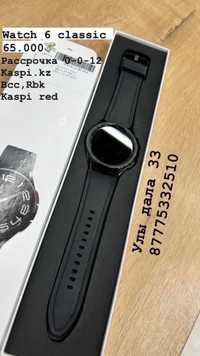 Samsung watch 6 classic/ рассрочка 0-0-12/ Актив Маркет