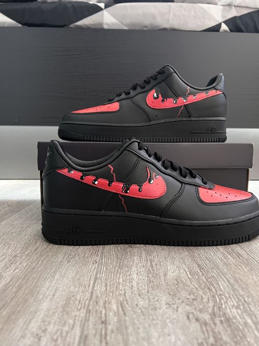 Air force 1 black custom