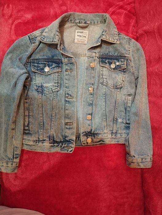 Geaca blugi pentru fete 9_11 ani , 70 lei