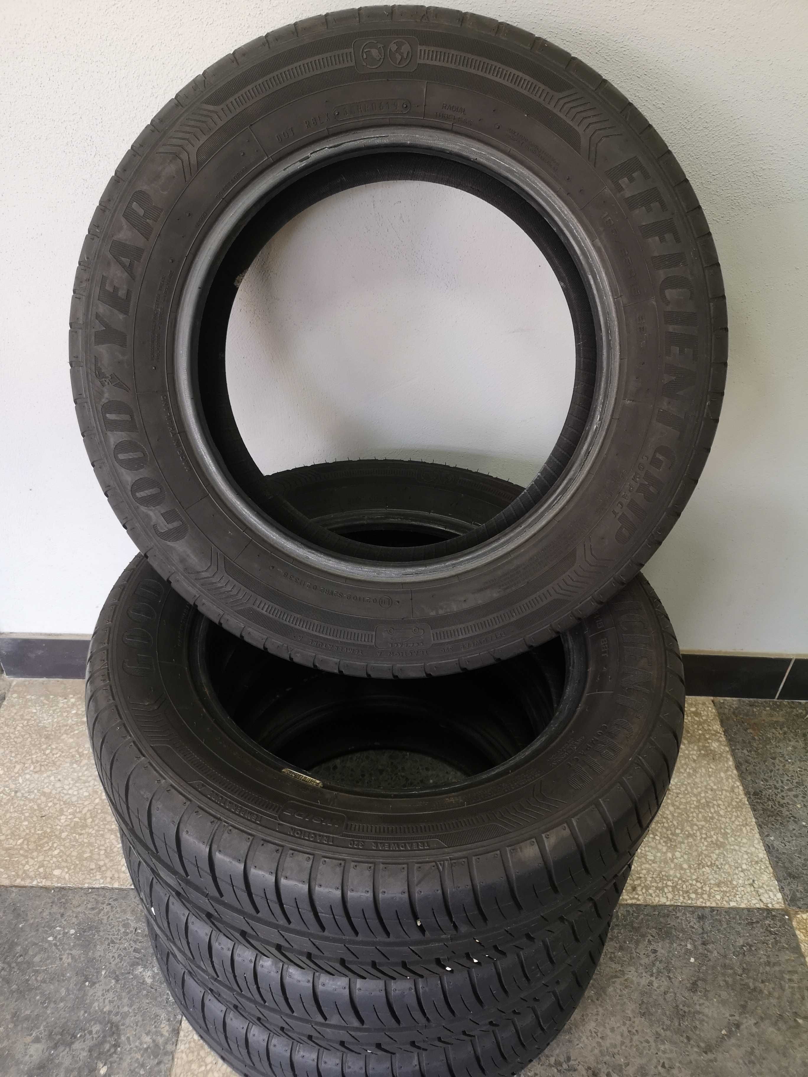 4бр 185/65/15 GOODYEAR 7мм грайфер дот:19г