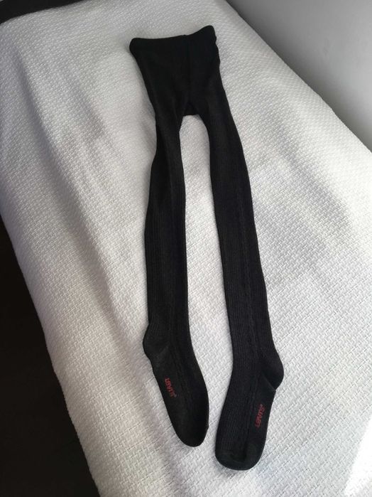 Чорапогащник, марка LEVIS, цвят графитено сив, вълна и еластан