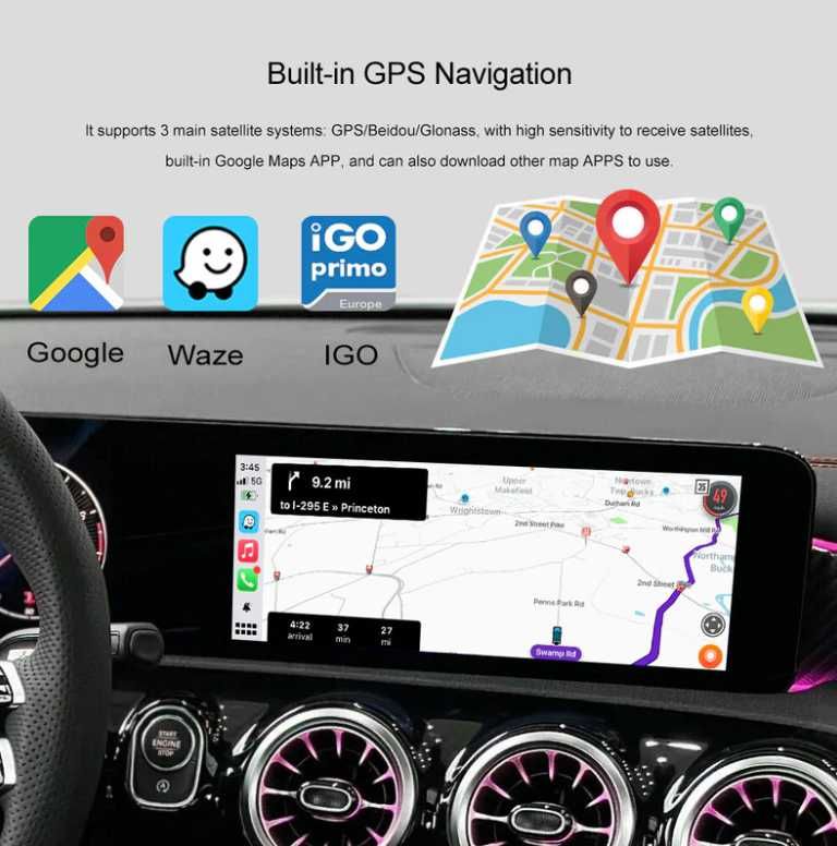 Mercedes Benz NTG 6.0 Андроид 13 навигационен модул 8+8+128/ 9778