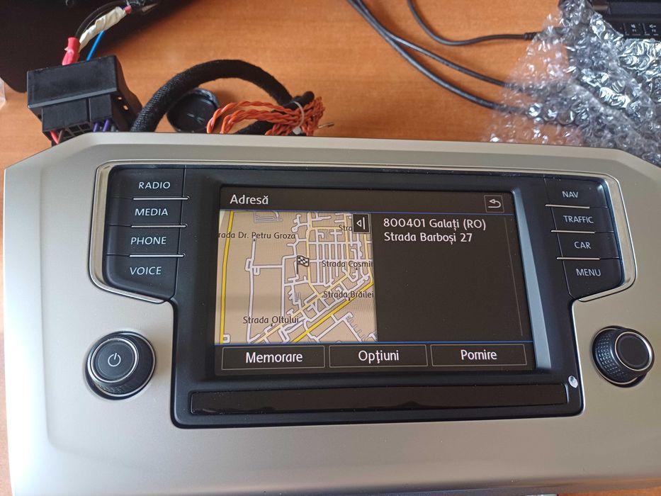 Navigatie Mib2 std2 Mib ZR VW Unitate torpedou si display ecran Golf 8