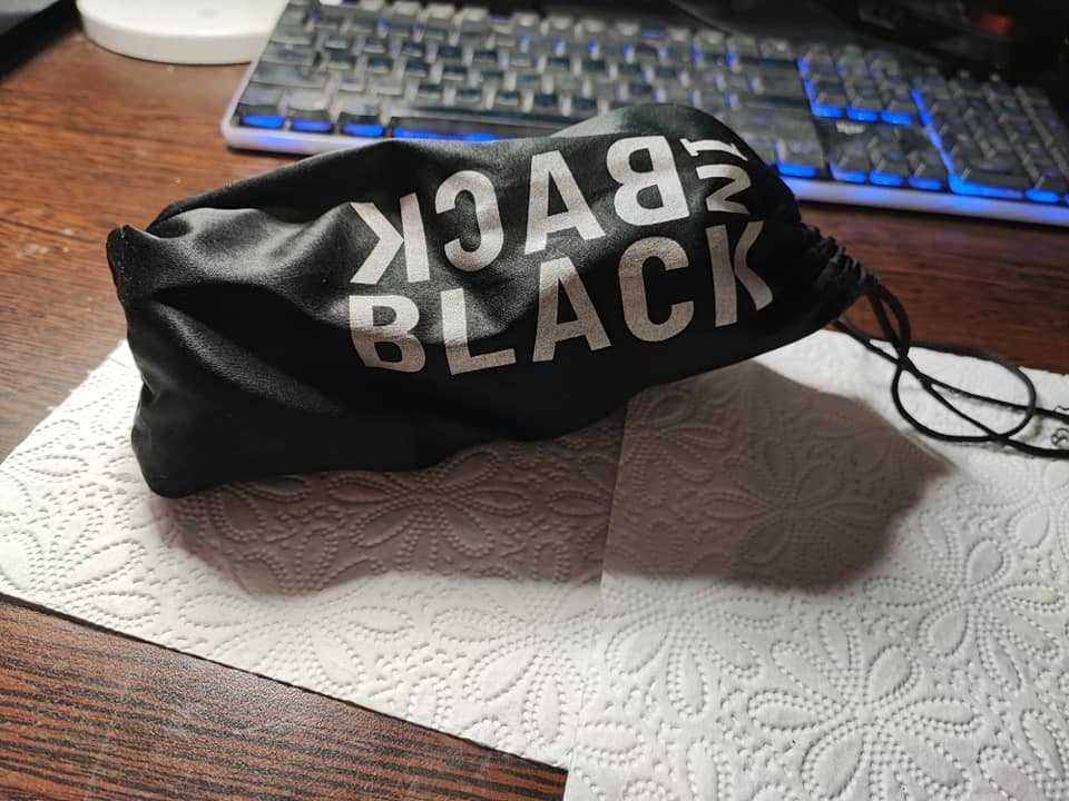 Ochelari vintage de ski Black In Black