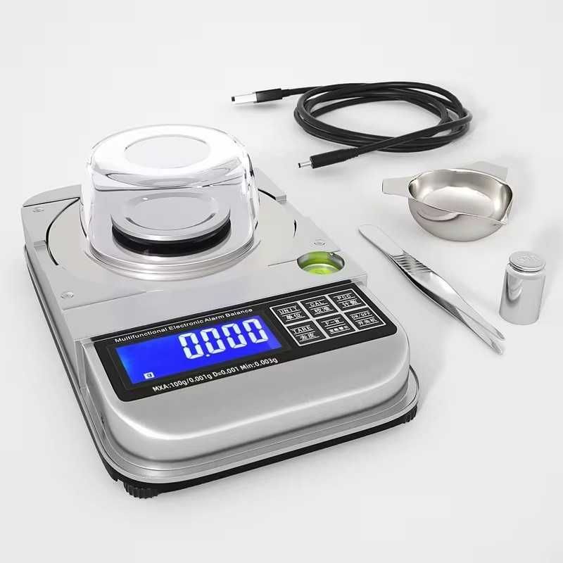 Прецизна везна с обхват 100 g / 0.001 g, С калибрираща тежест,20214432