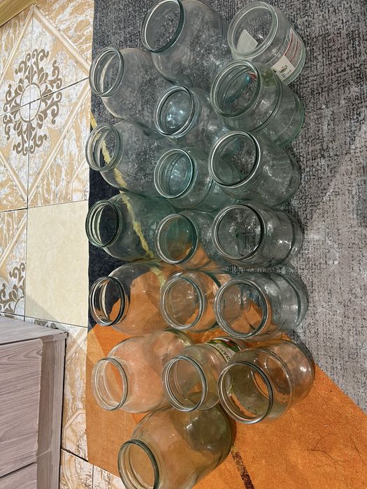 Банки стеклянная