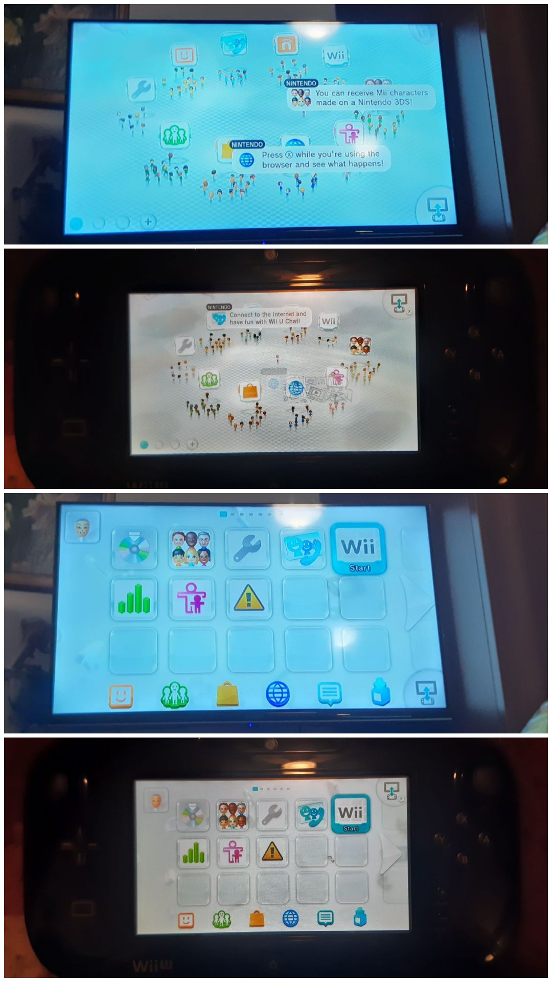 Nintendo Wii U 32Gb Pachet Complet Consola Jocuri Gaming ...