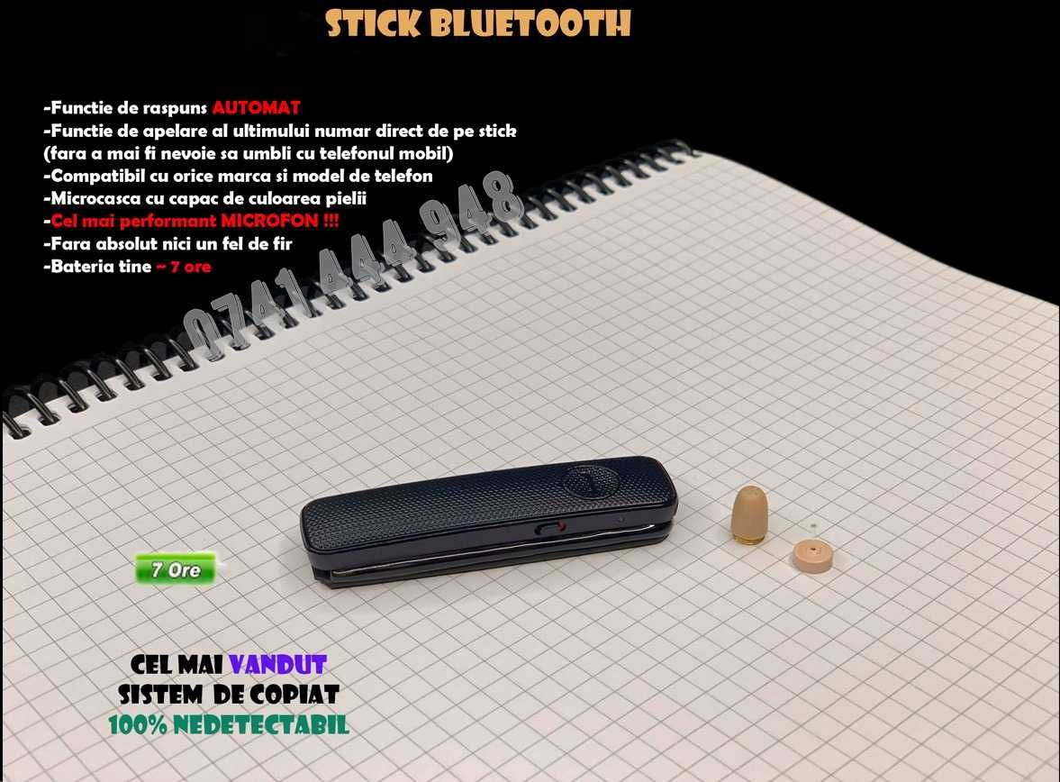 Casca de Copiat cu Bluetooth FARA Colier Sisteme pentru Copiat Examene