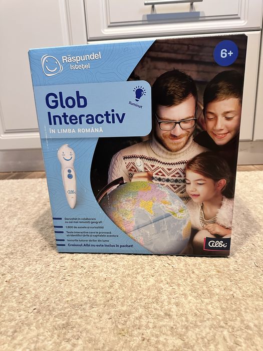 Glob interactiv Raspundel Istetel