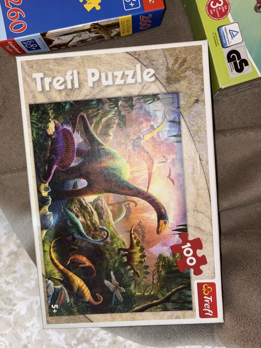 Детски пъзели и игра с редене