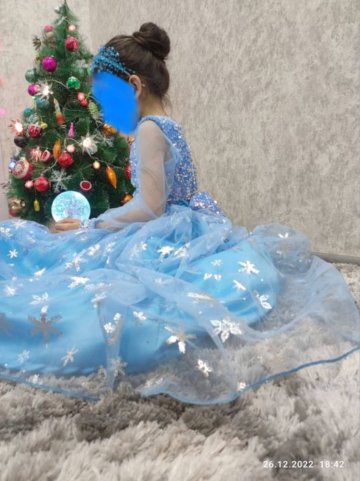 OQSHOM LIBOSI  Bayramla uchun Elza koynegi 2 marta kiyilgan