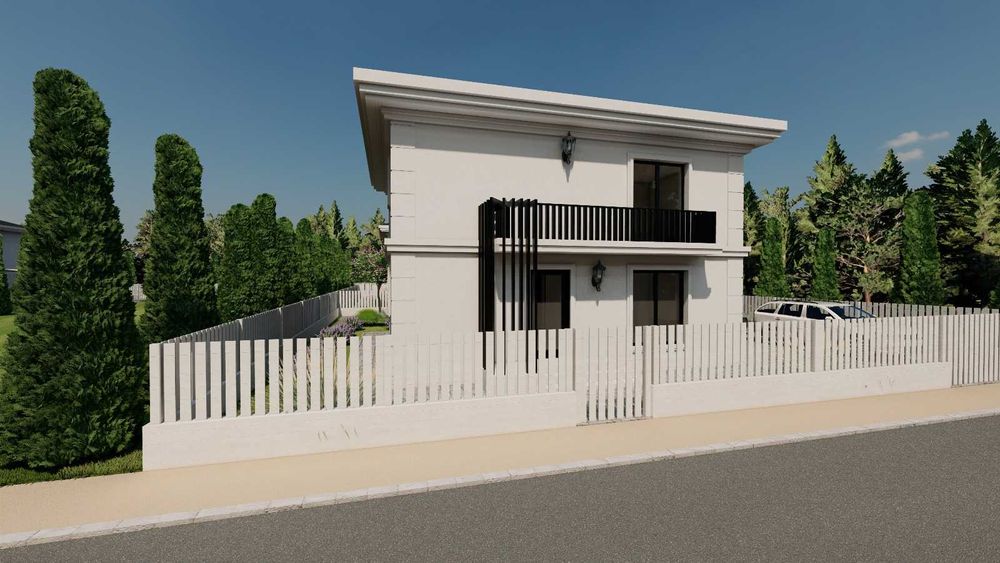 Vila single de vanzare, 4 camere, P+1,ansamblu rezidential MRS Country