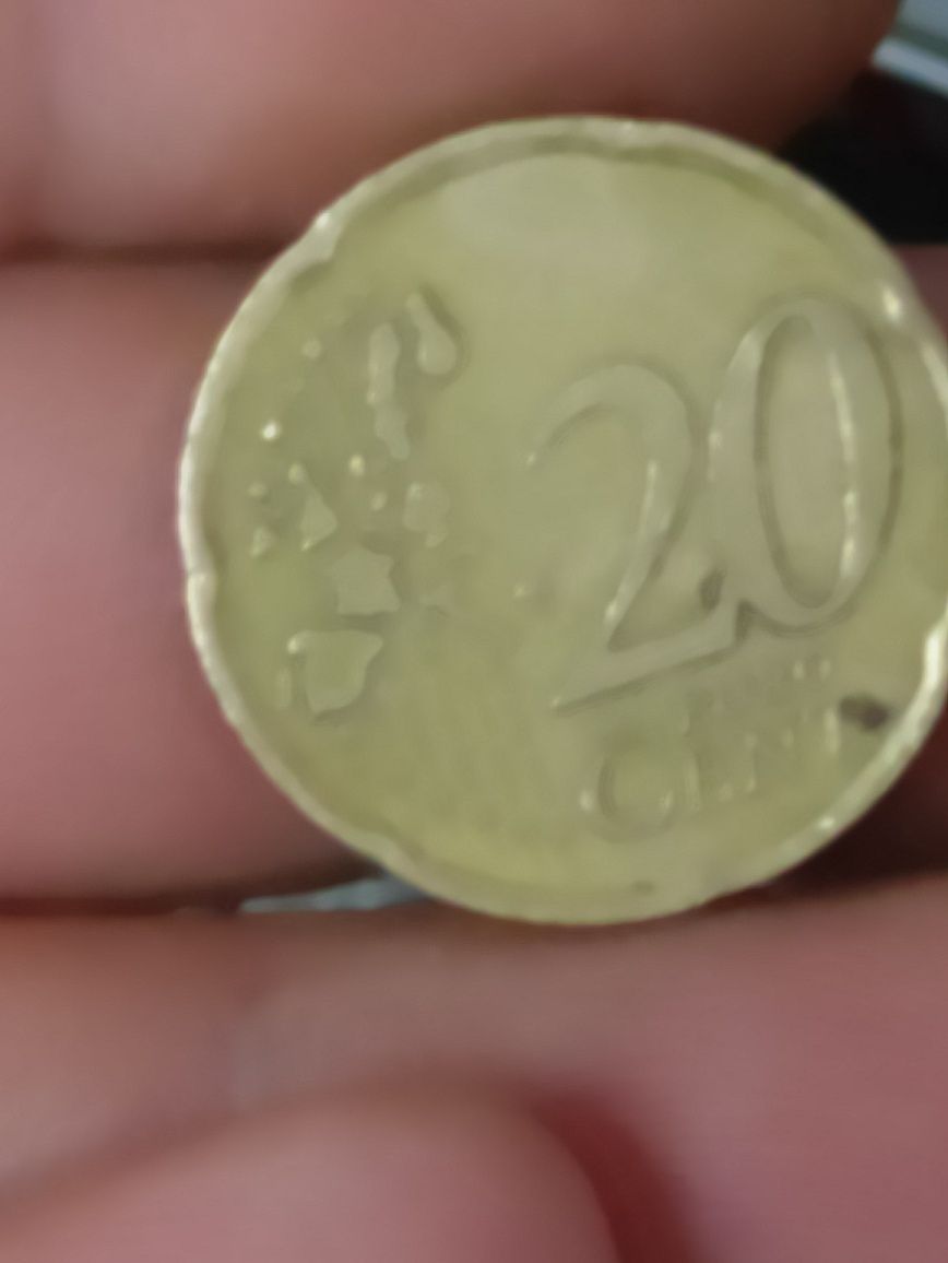 Vând monedă 20 eurocenți 2002