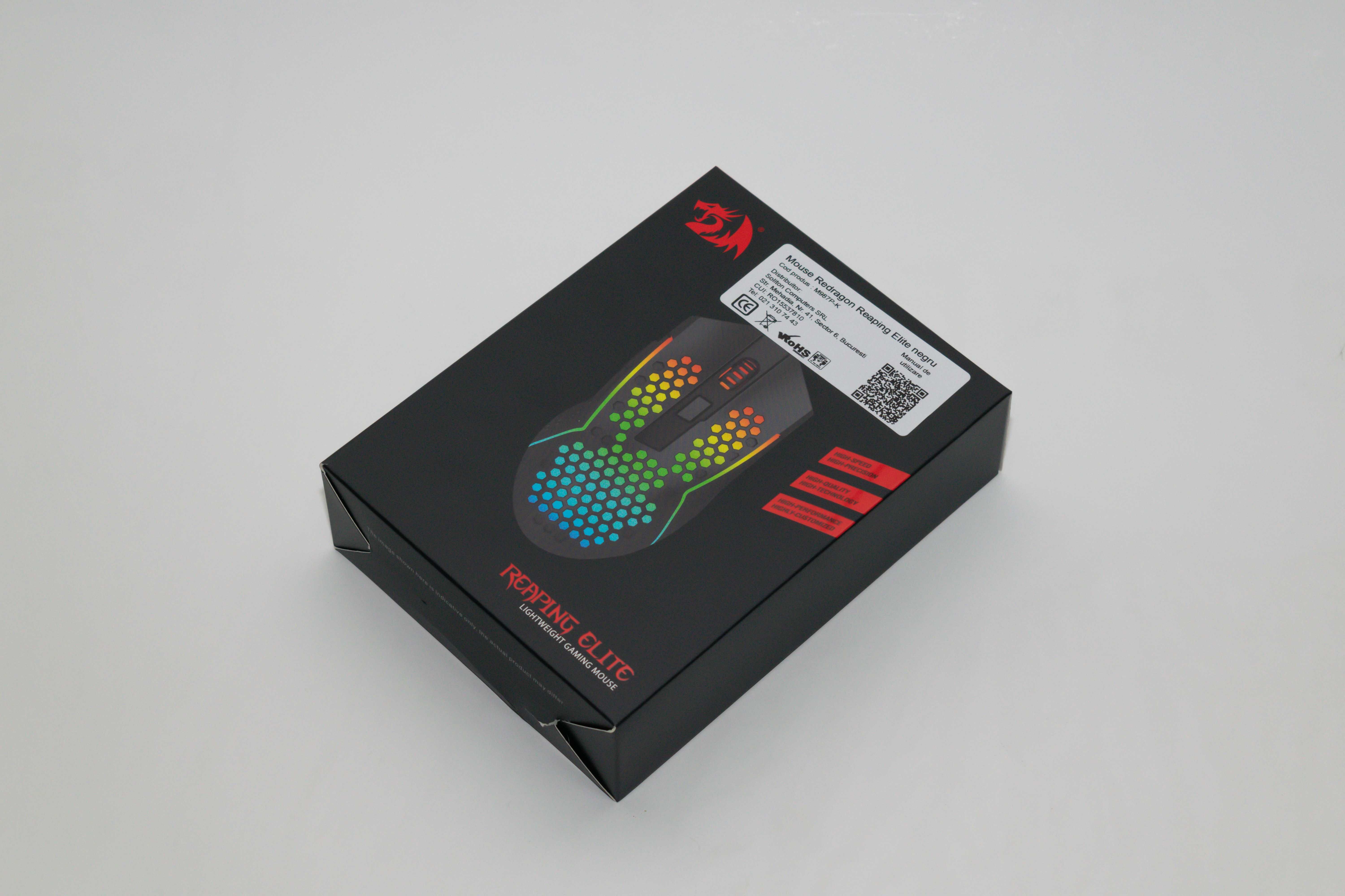 Mouse Gaming Redragon Reaping Elite RGB, NOU!