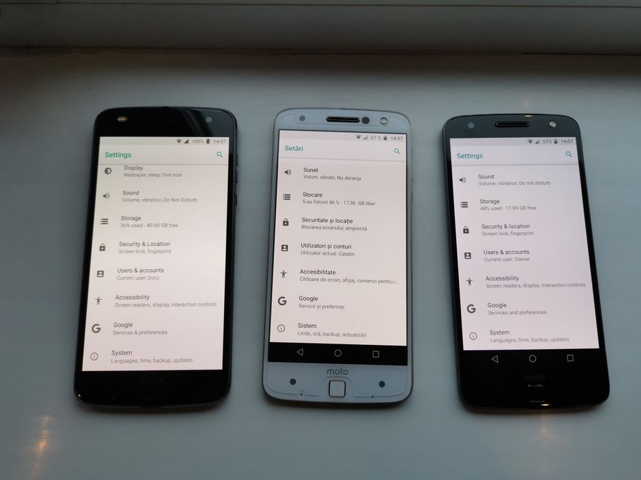 Telefon Motorola Moto Z Z2 Play Necodat Ca Nou De Colectie Rar