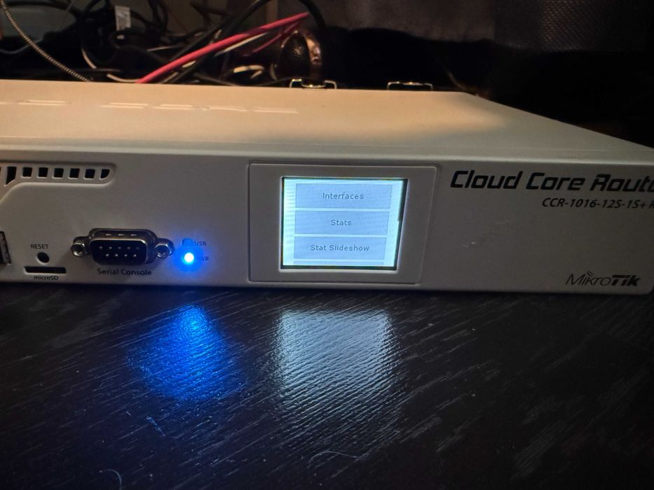 Mikrotik Cloud Core Router CCR 1016-12s-1s+ rm