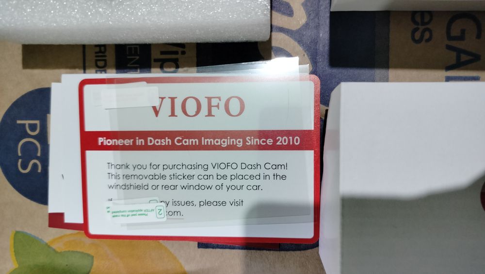 Видеорегистратор VIOFO-A119-V3-gps