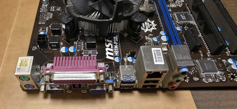 Kituri placa de baza socket 1150 + procesor Core i3-4170 + cooler