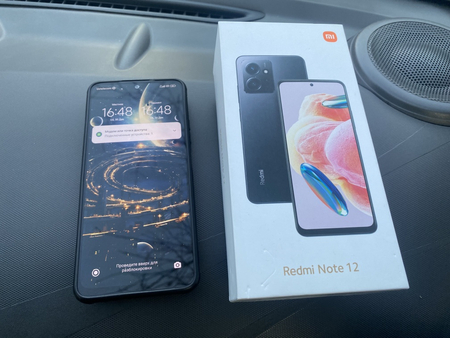 Redmi note 12 Onyx Gray ideal 100%