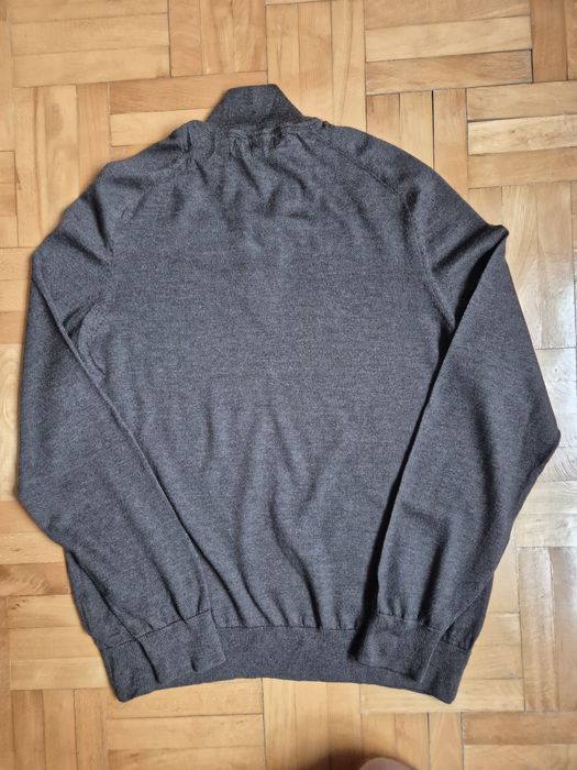 Pulover Morris Stockholm Lux, 100% Lână Merino, half-zip, Bărbați - XL