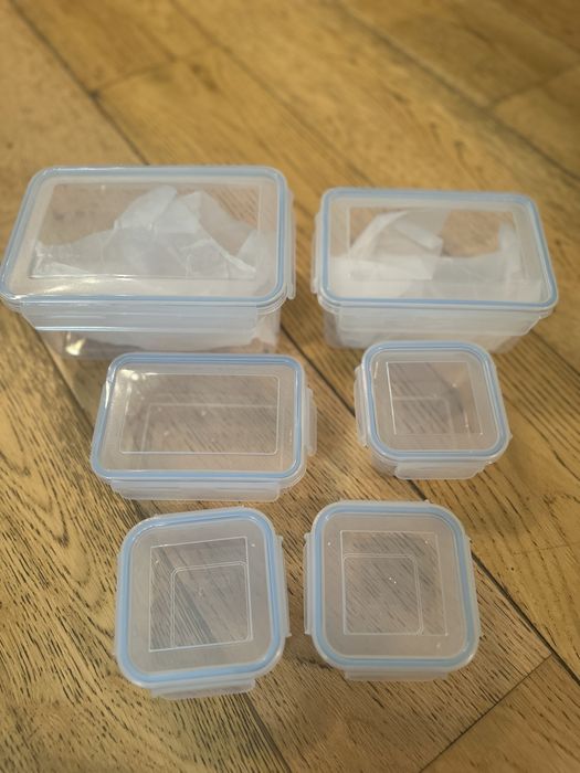 Set caserole de plastic