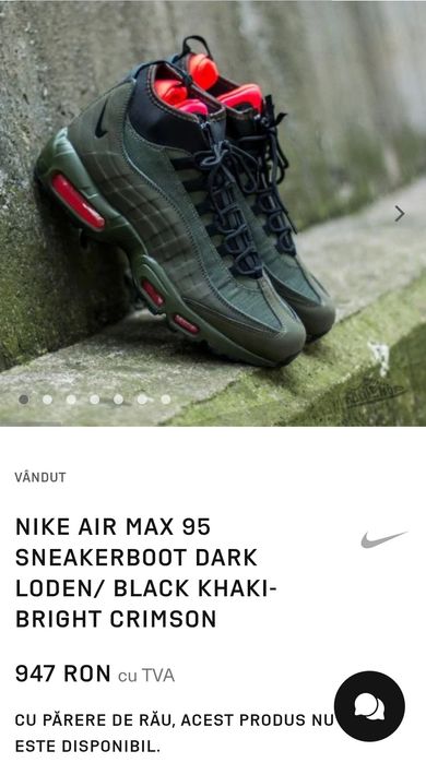 Nike Air Max 95 sneakerboot 42.5 -43
