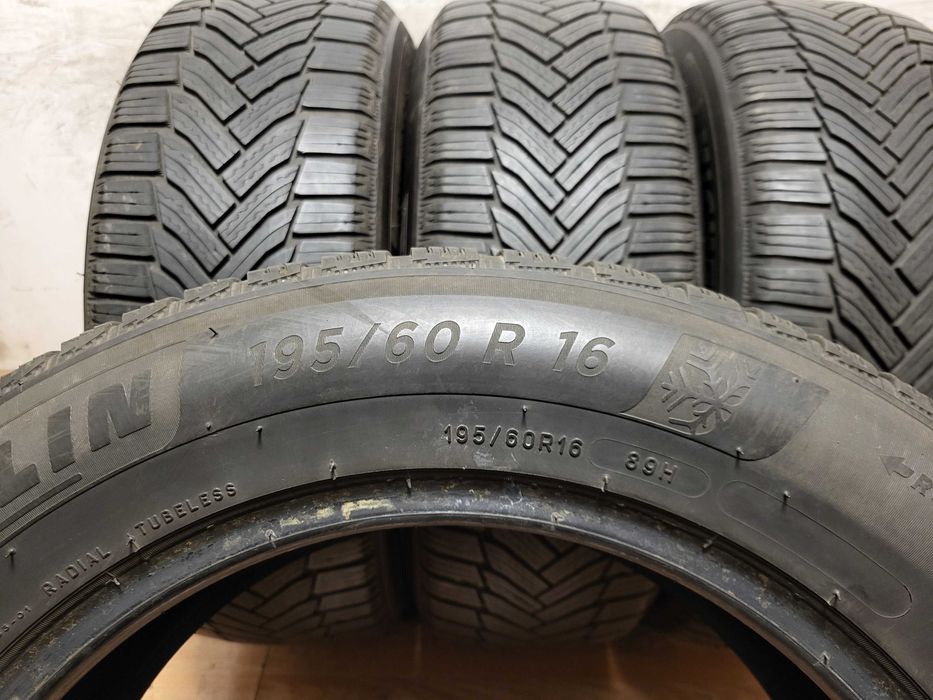 4 бр. 195/60/16 Michelin Alpin 6  / зимни гуми