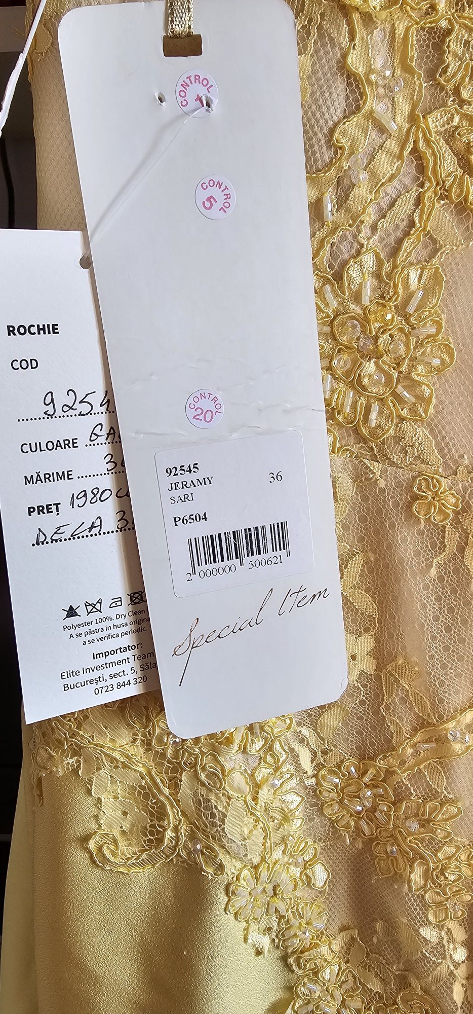 Rochie designer Tarik Ediz