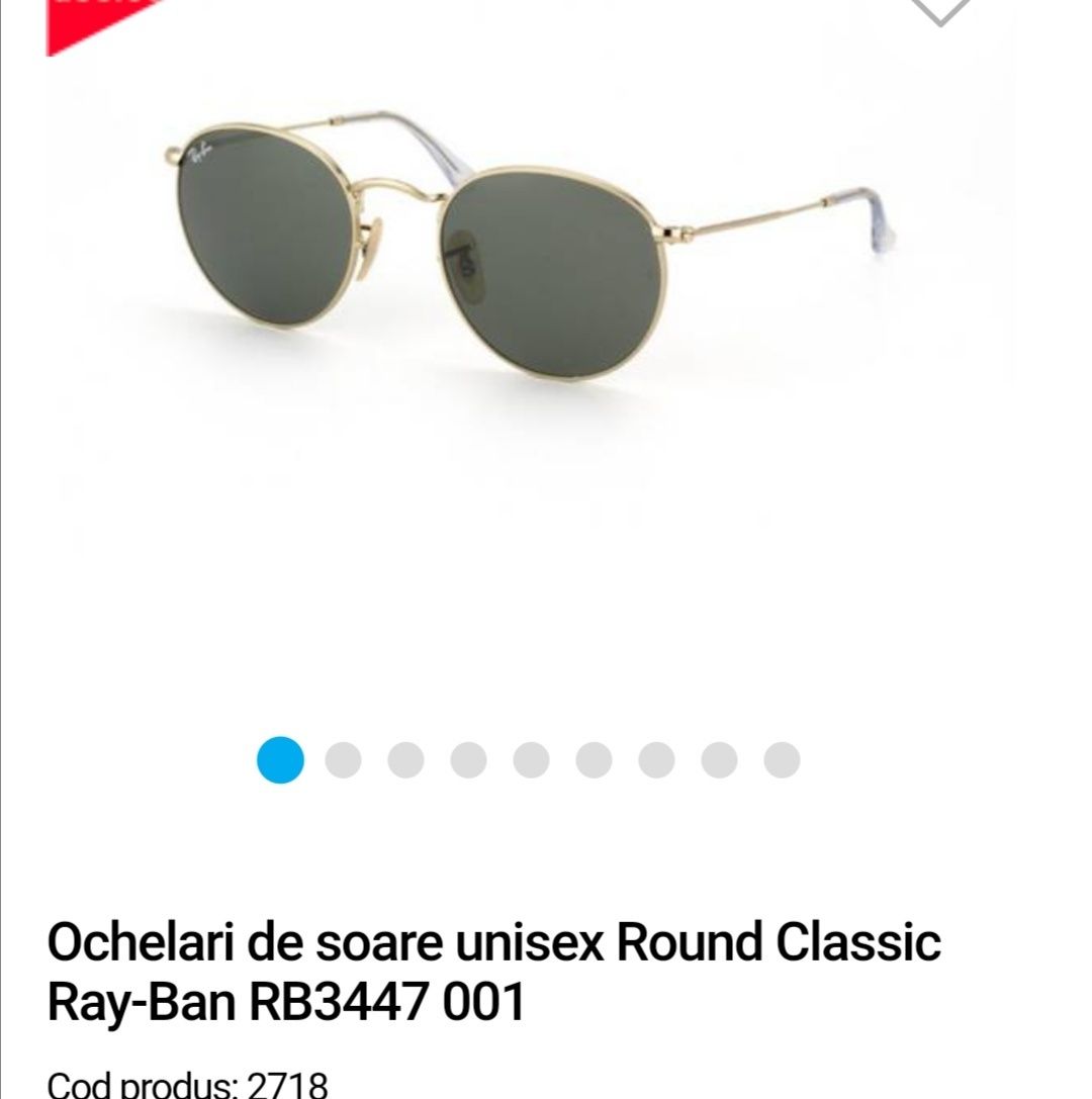 Ochelari de soare Ray-Ban noi originali