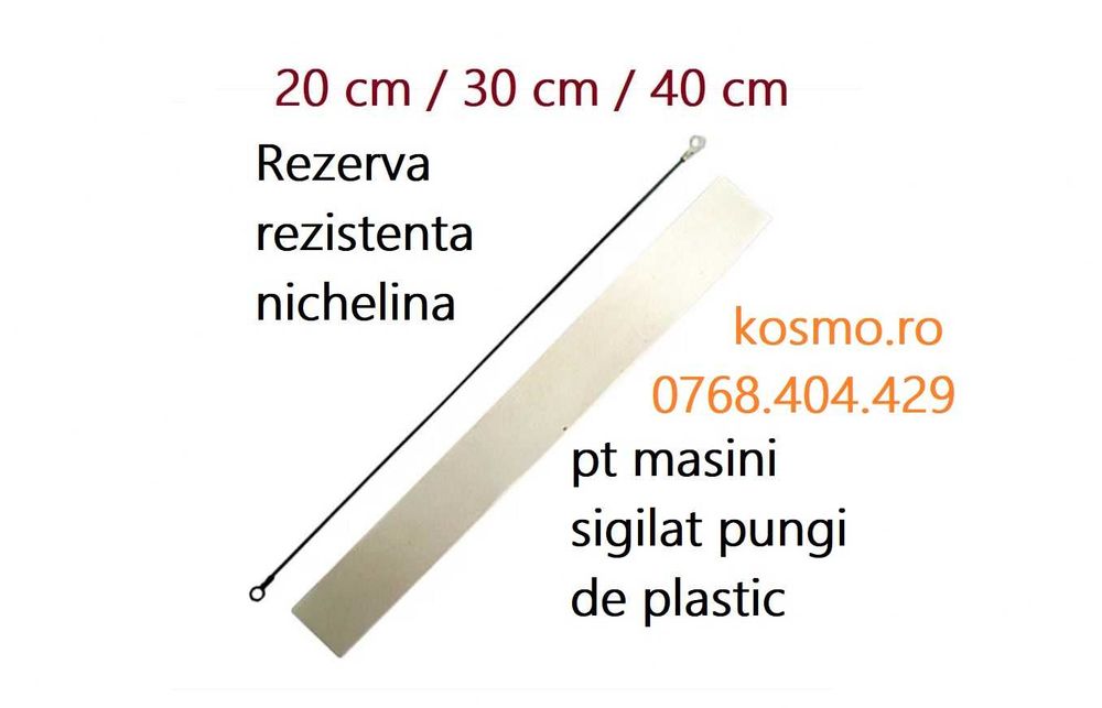 rezerva rezistenta nichelina lipit sigilat pungi plastic 20 30 40 cm
