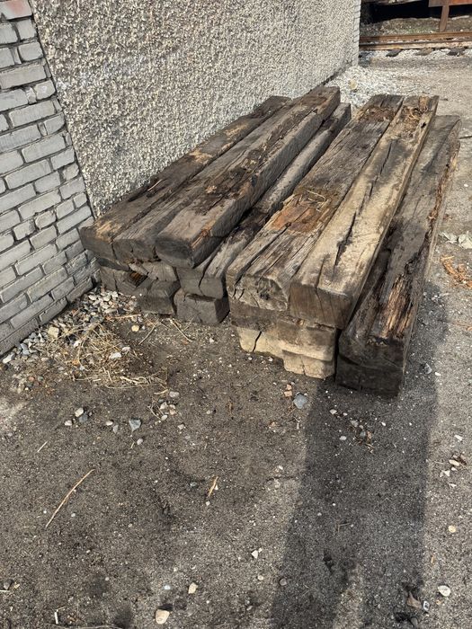 Продам шпалы б/у для строительства