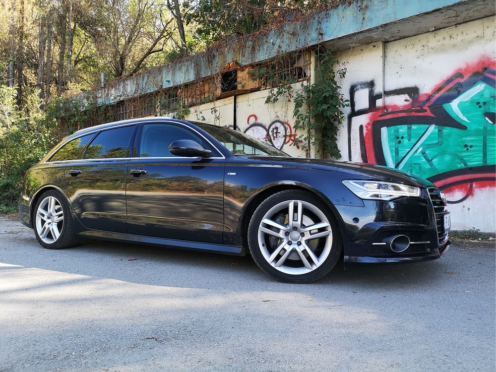 Audi A6 4G 3хSline 3.0tdi Facelift 218hp 2015 след основен ремонт