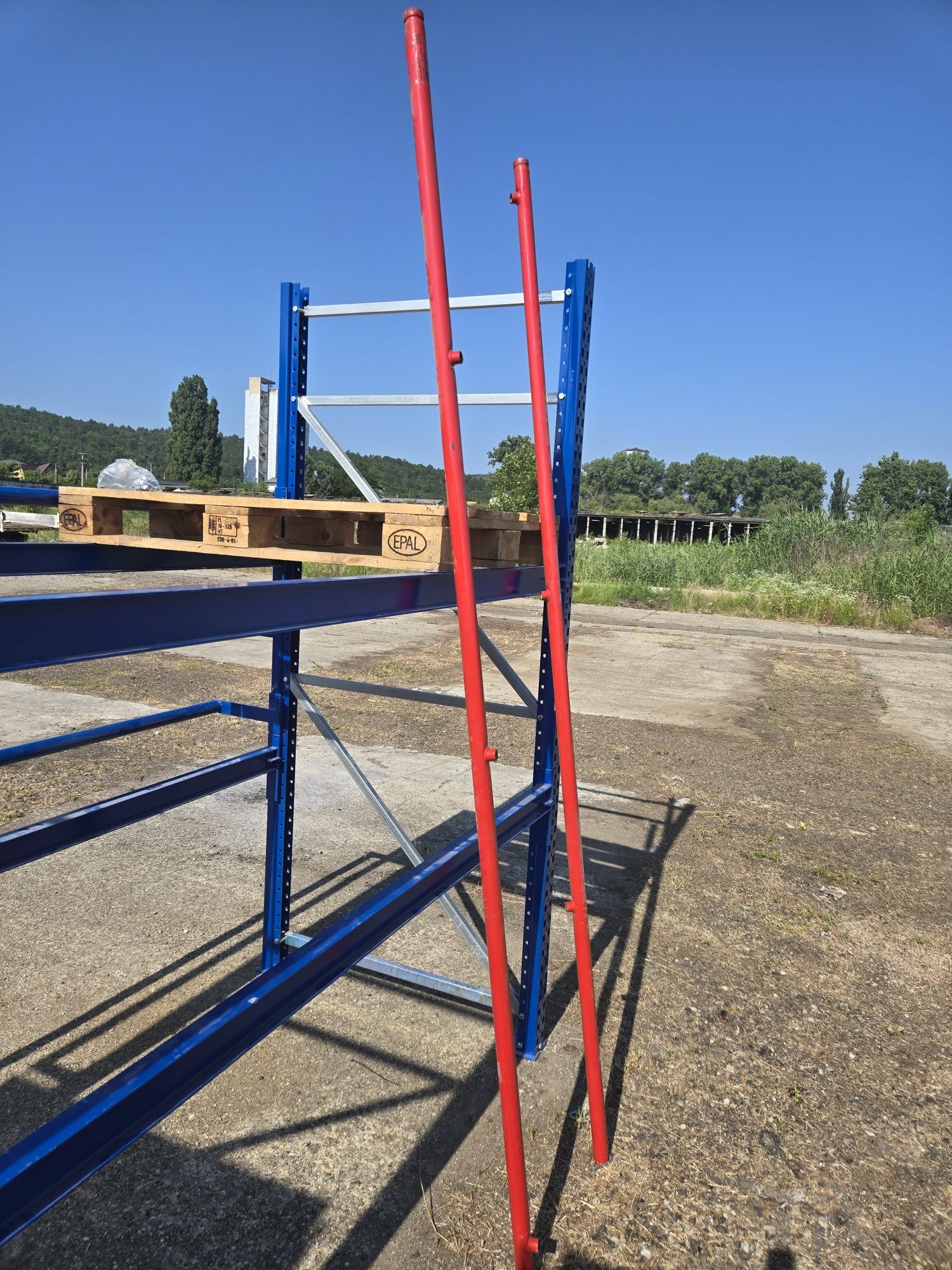 Stâlpi de gard teava 50. La 2.8m bara