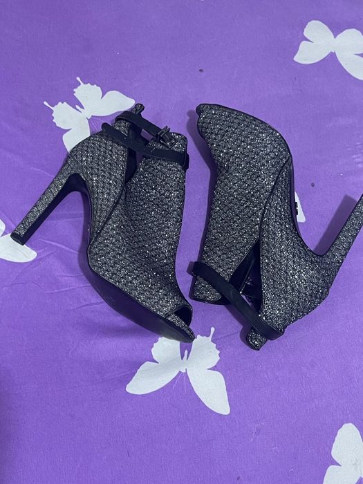 Michael Kors – botine LAWSON open toe,originale, ca noi