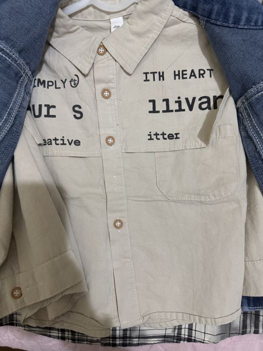 Разные рубашки детские