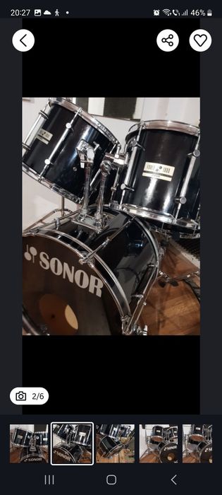 Toba Tama japan ,Sonor AQ1 noua  Sonor vintage