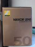 Nikon 50mm f/1.8G - Obiectiv AF-S NIKKOR