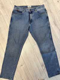 Jeans Wrangler Texas Taper albastru deschis + indigo