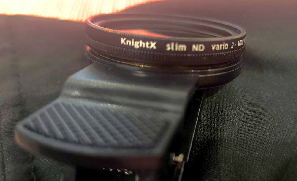 ND филтър за телефон