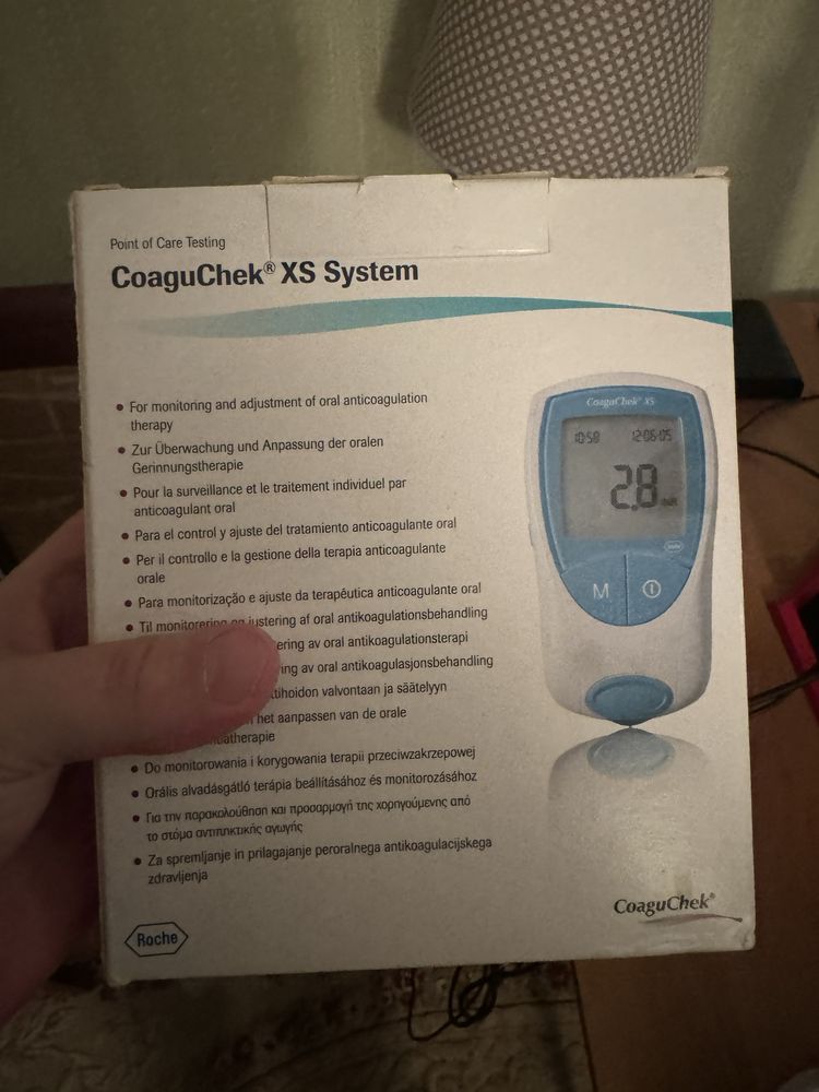 Coaguchek xs Коагулометр