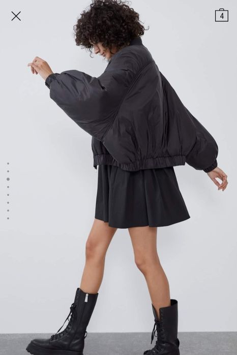 Zara яке якета обемно яке