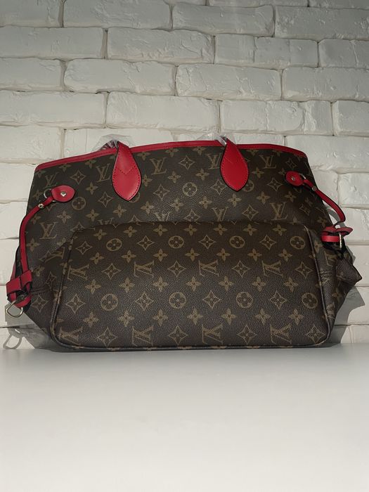 Louis Vuitton Neverfull Monogram Red Edition – Vintage, Nou