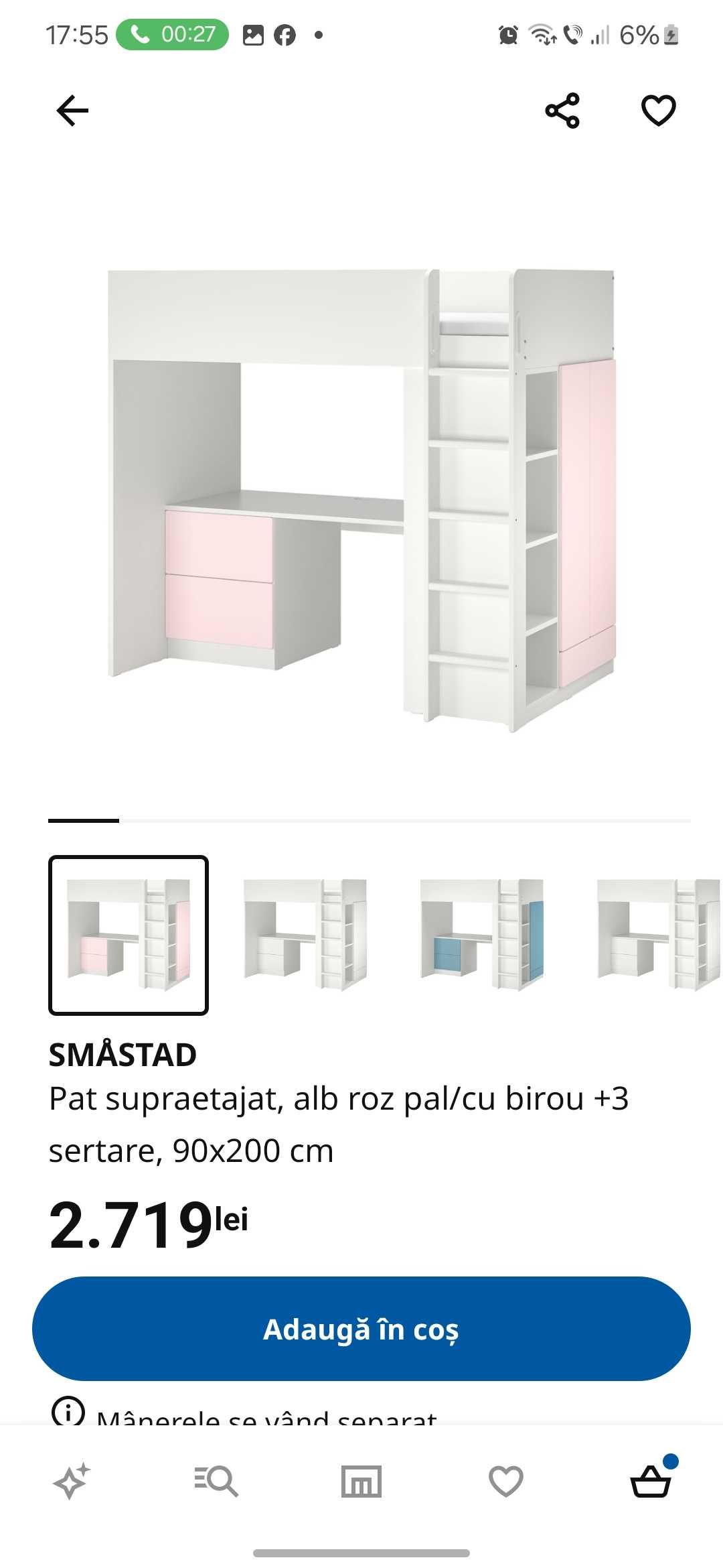 Vand pat supraetajat Smastad Ikea