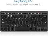 Tastatura rapida slim ARTECK pentru laptop, telefon
